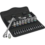 Wera 8100 SA 8 Zyklop Metal-ratelset, omschakelpal 1 4