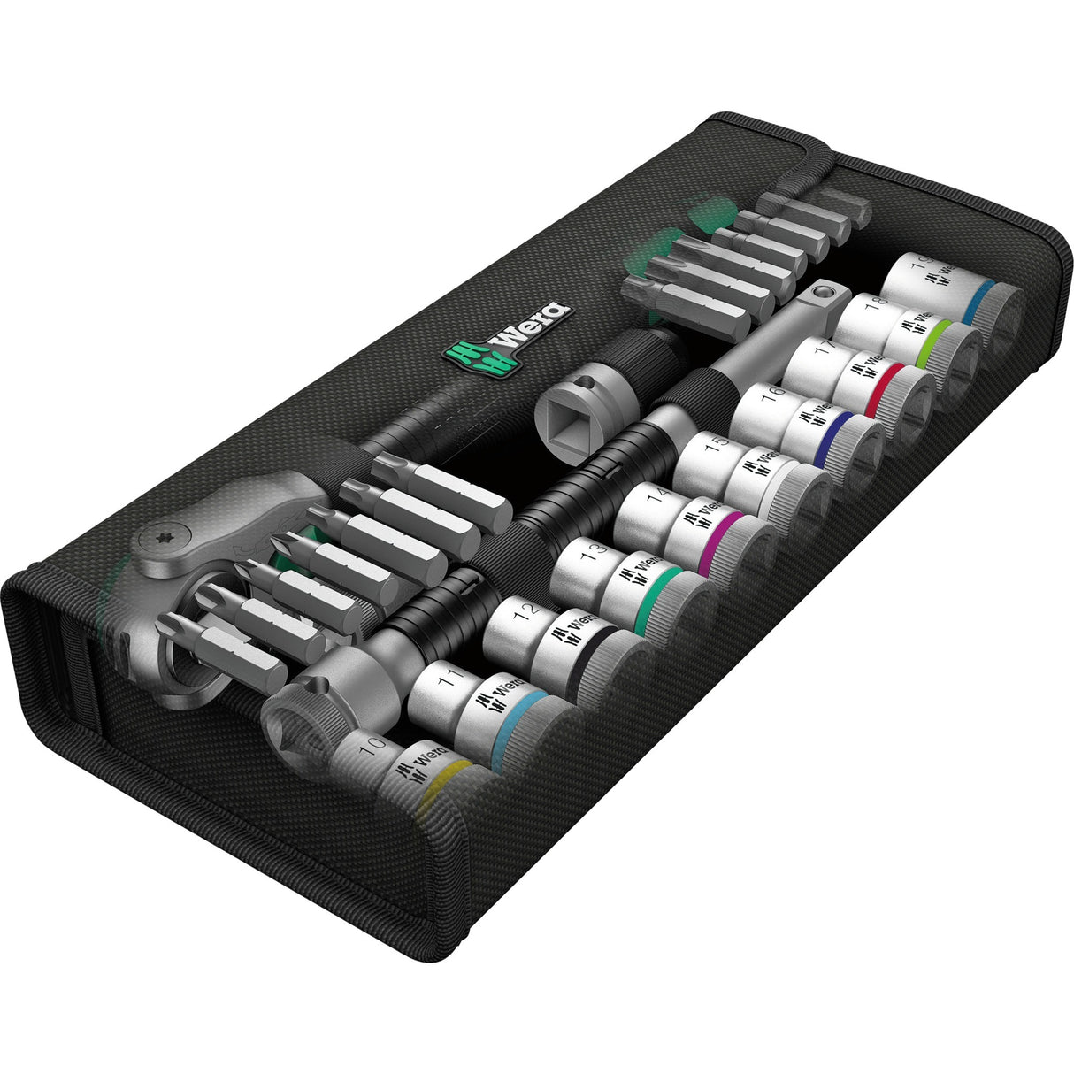 Wera 8100 SC 6 Zyklop Speed-ratelset, 1 2 -aandrijving