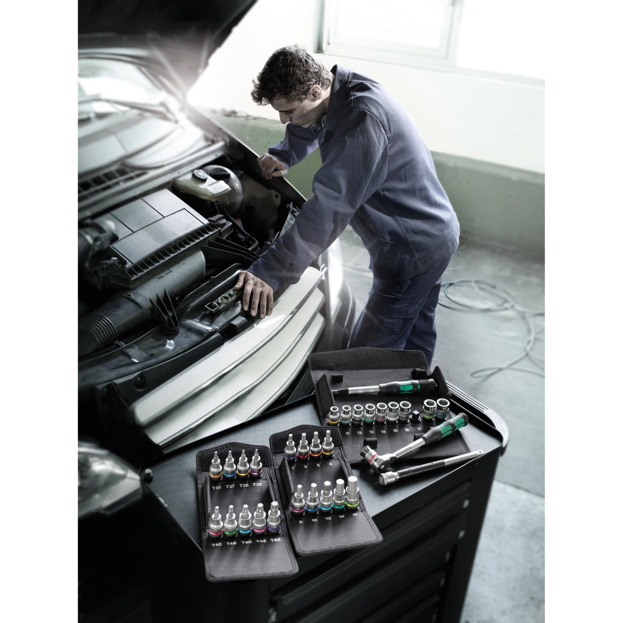 Wera 8767 C HF TORX Zyklop Bit-dop 1 2