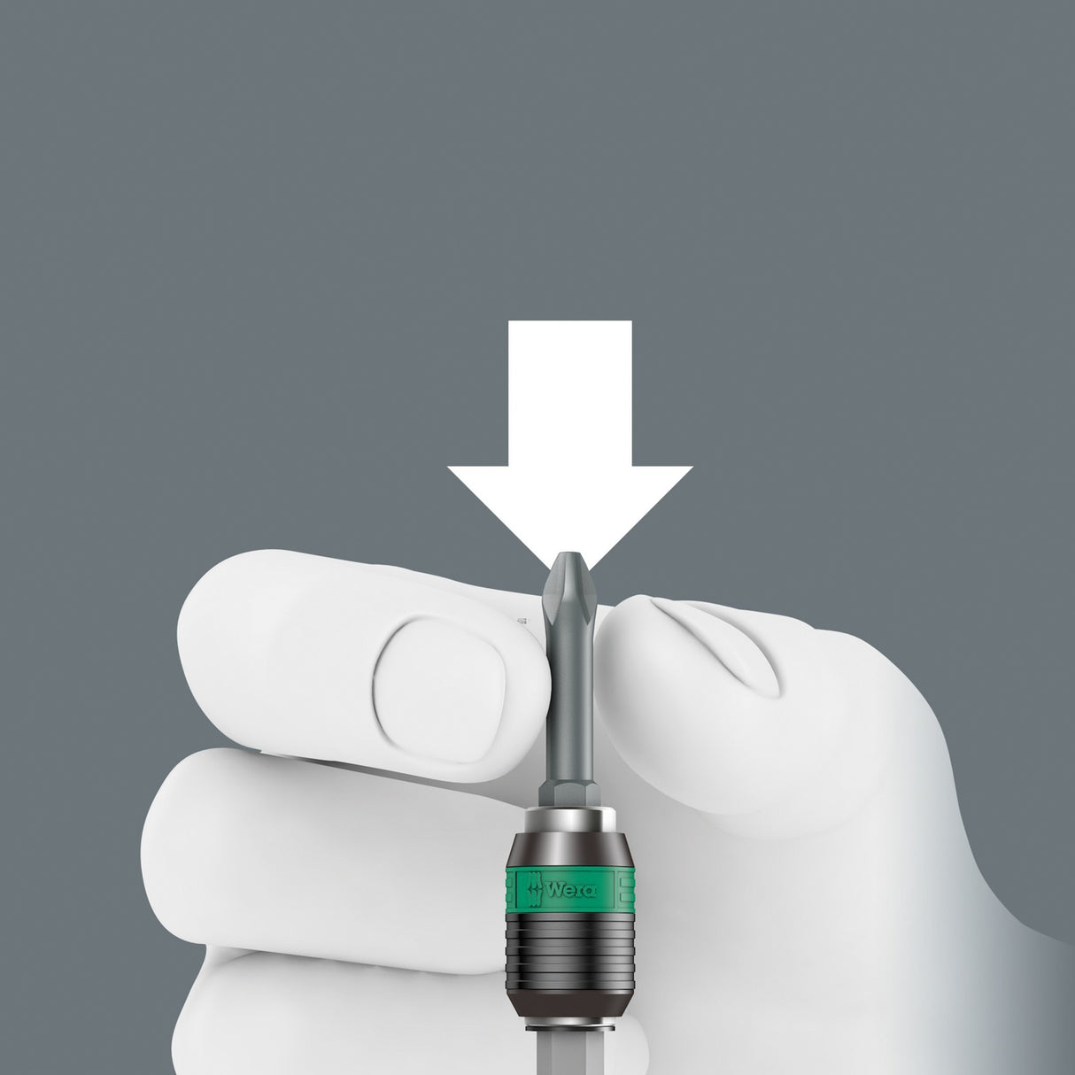 Wera Bits-Handhouder 813 R met Rapidaptor Bithouder