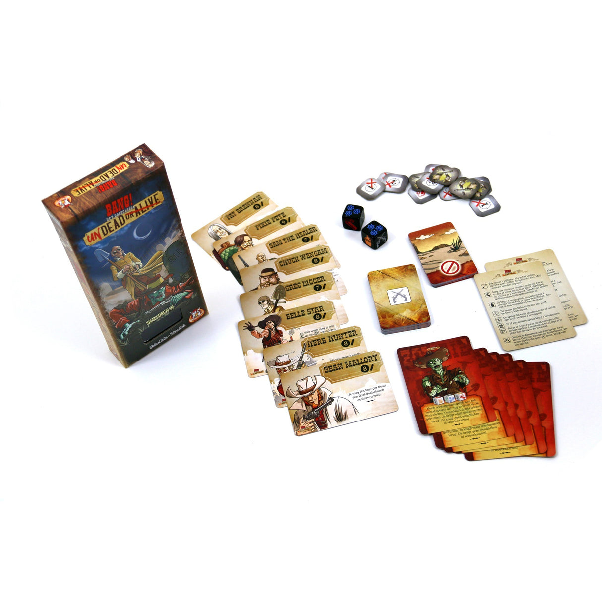 White Goblin Games Bang! Het Dobbelspel: Undead or Alive (uitbreiding