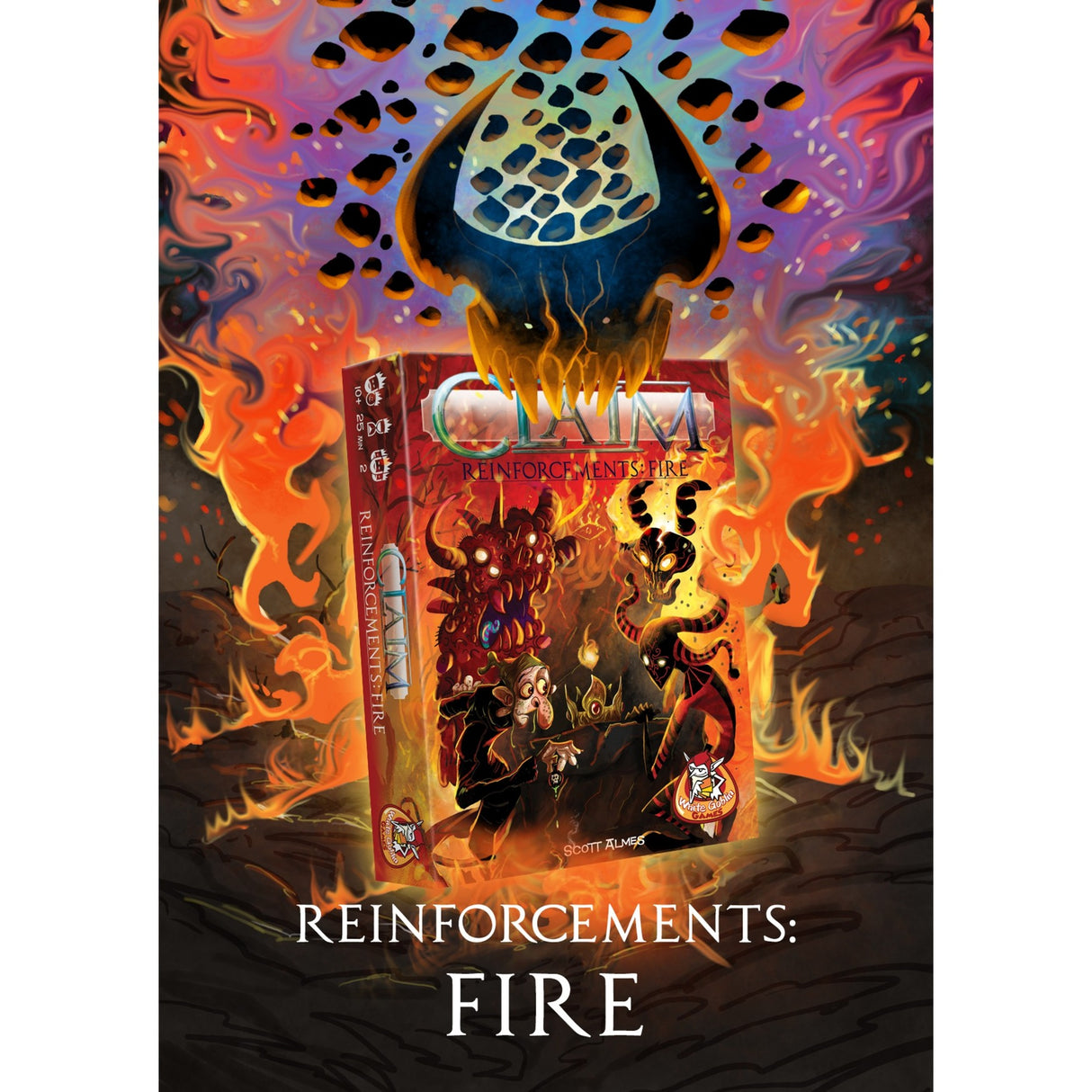 White Goblin Games Claim Reinforcements: Fire