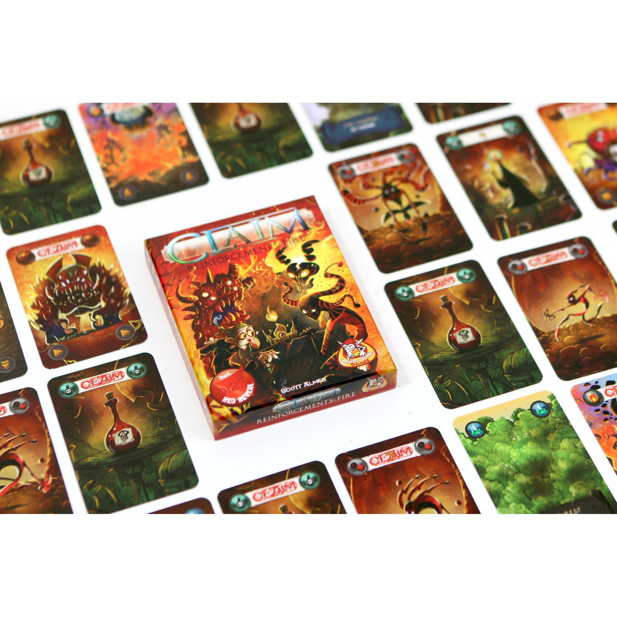 White Goblin Games Claim Reinforcements: Fire