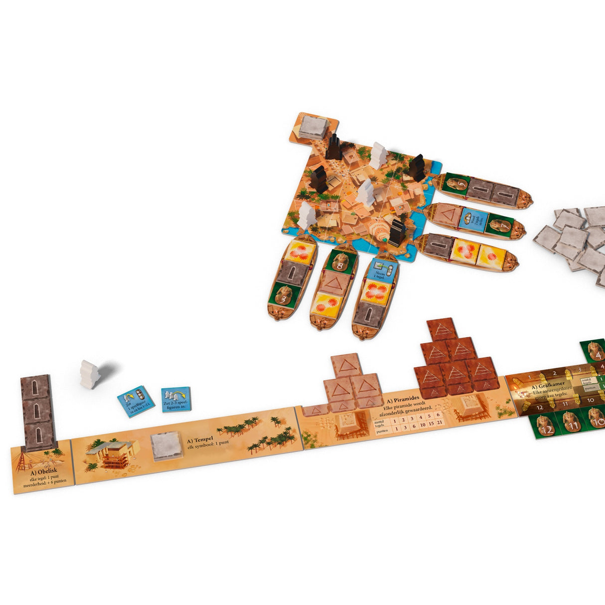 White Goblin Games Imhotep: Het Duel