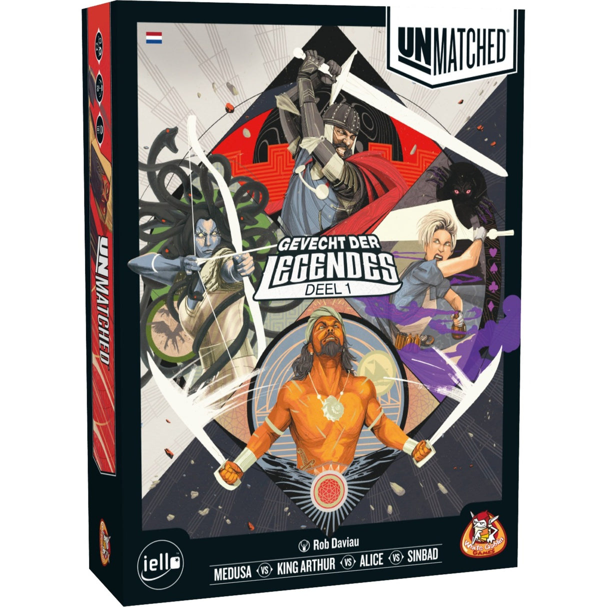 White Goblin Games Unmatched: Gevecht der Legendes
