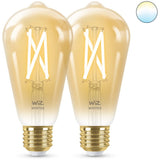 WiZ WiZ Filament amber ST64 E27 x2