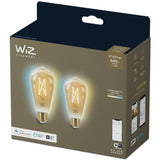 WiZ WiZ Filament amber ST64 E27 x2
