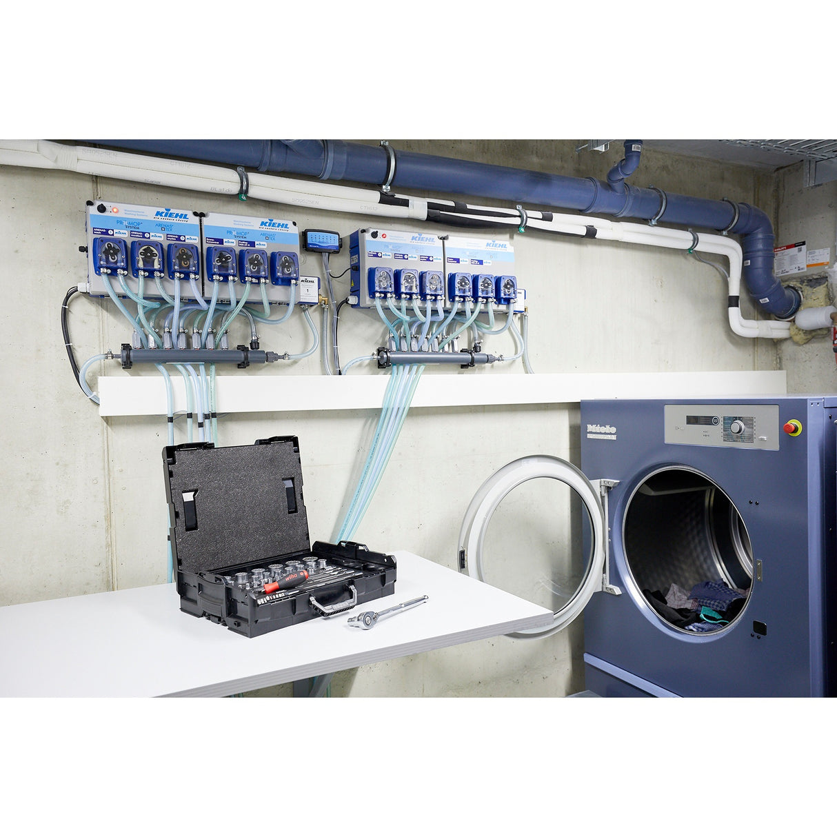Wiha Dopsleutelen bitset 1 4 en 1 2