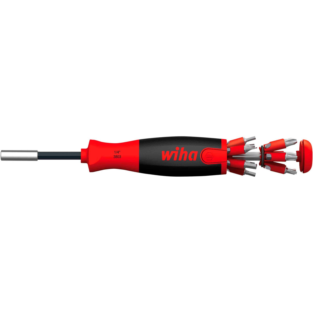 Wiha Schroevendraaier met bitmagazijn LiftUp 25 magneti