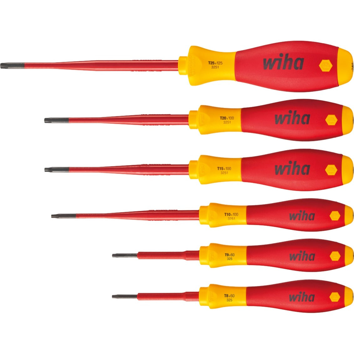 Wiha Schroevendraaierset SoftFinish electric slimFix