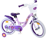 Wish disney 16 inch fiets lila 31652