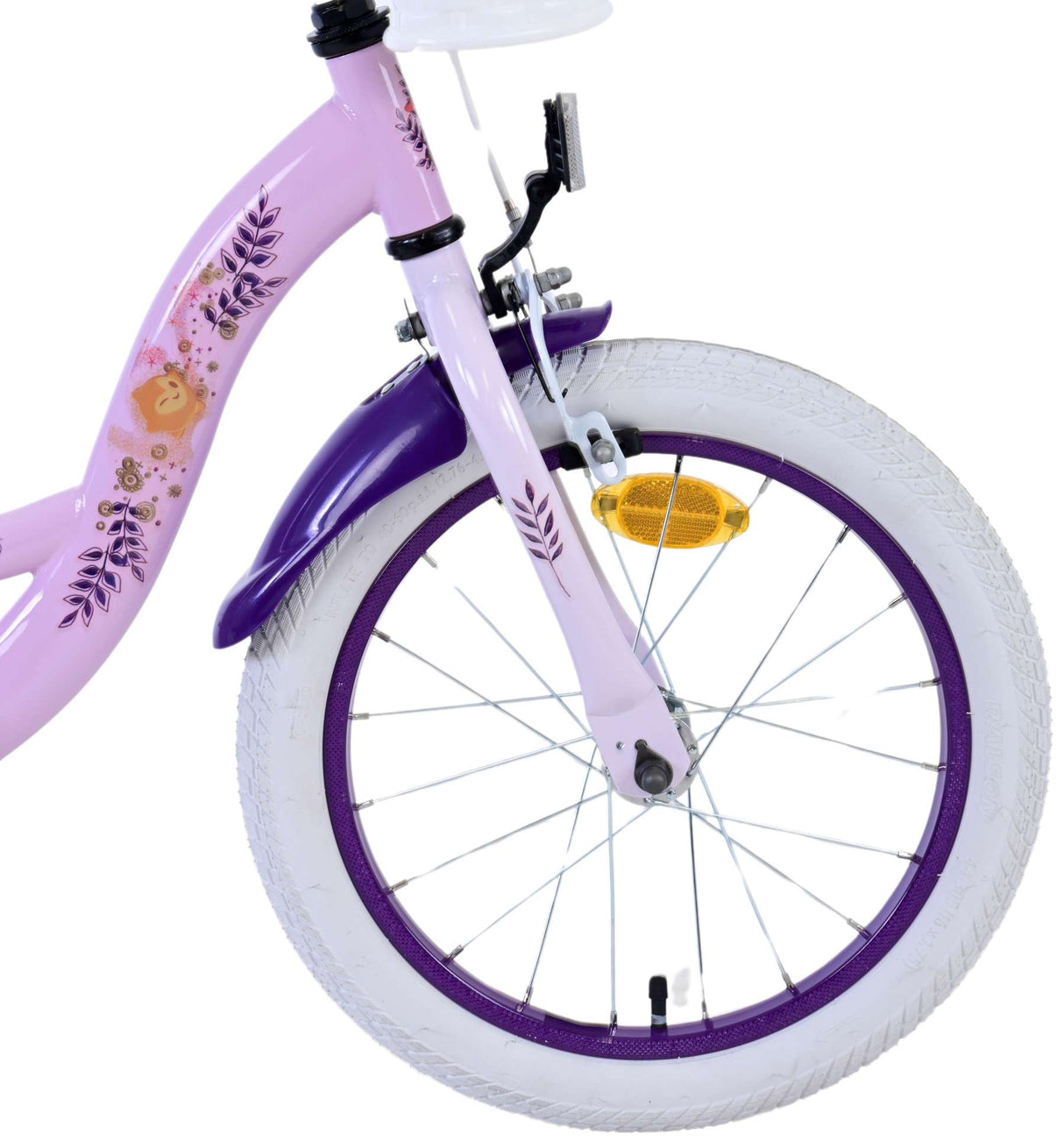 Wish disney 16 inch fiets lila 31652
