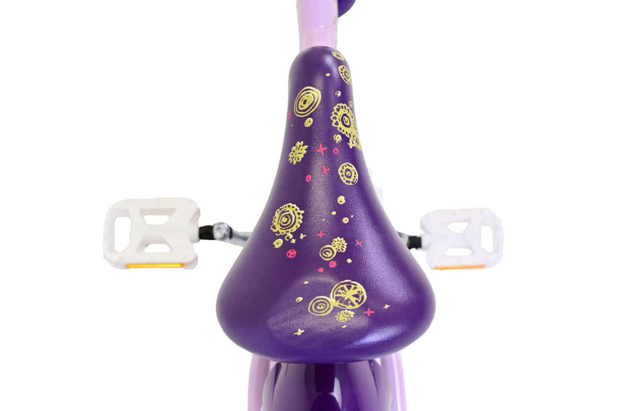 Wish disney 16 inch fiets lila 31652