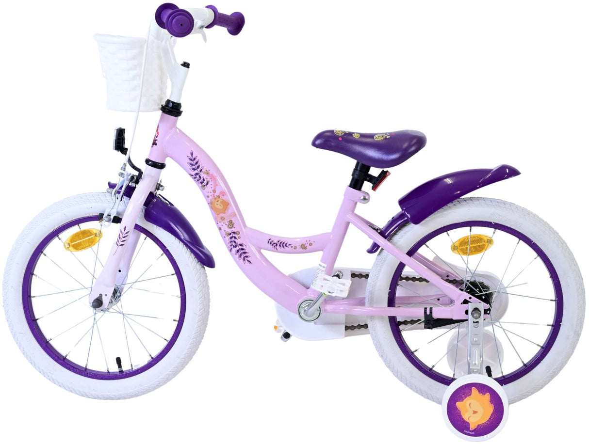 Wish disney 16 inch fiets lila 31652