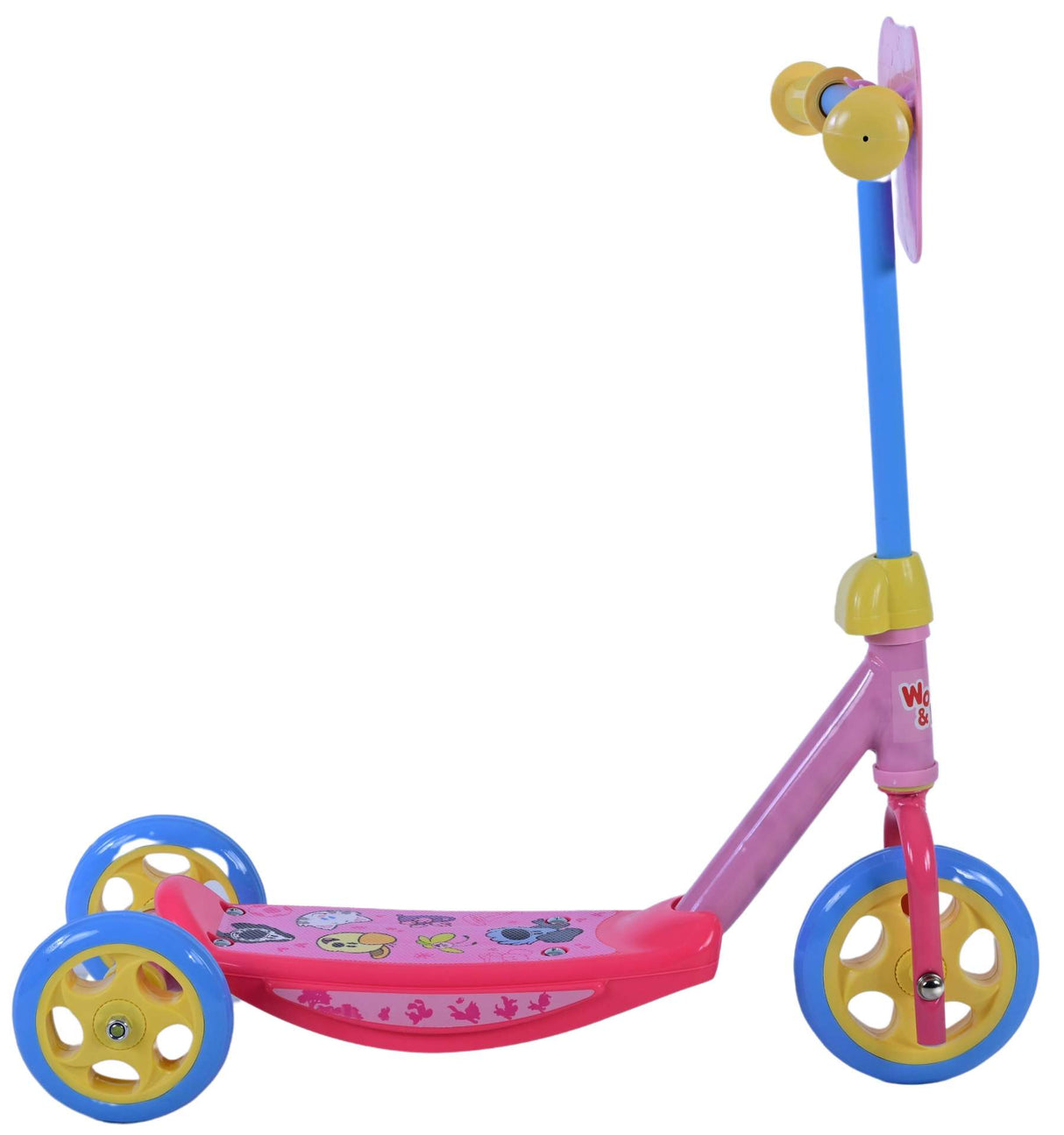 Woezel Pip Pip Pip step Meisjes Roze Blauw Geel