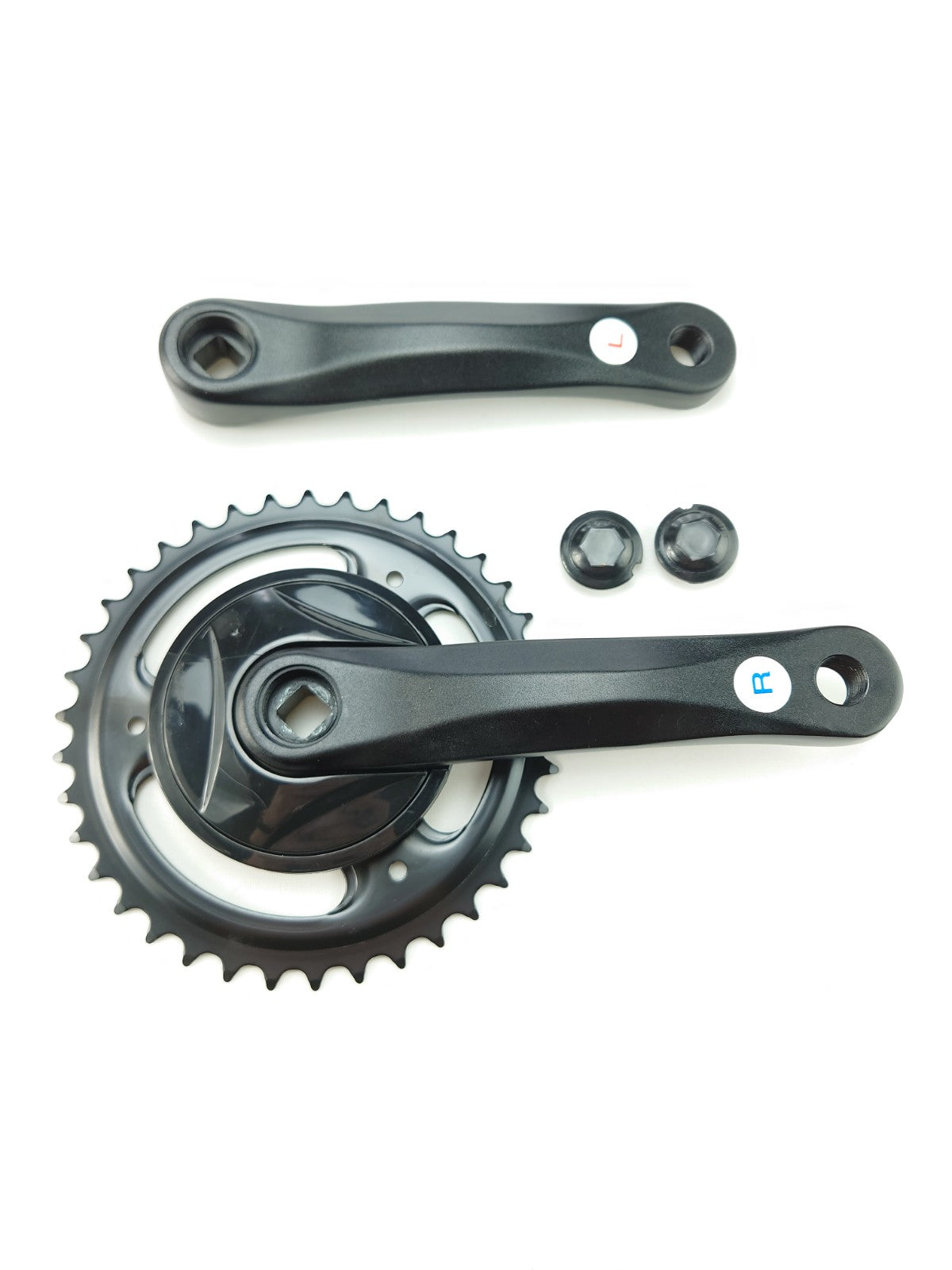 Imp crankstel ort 38t zwart