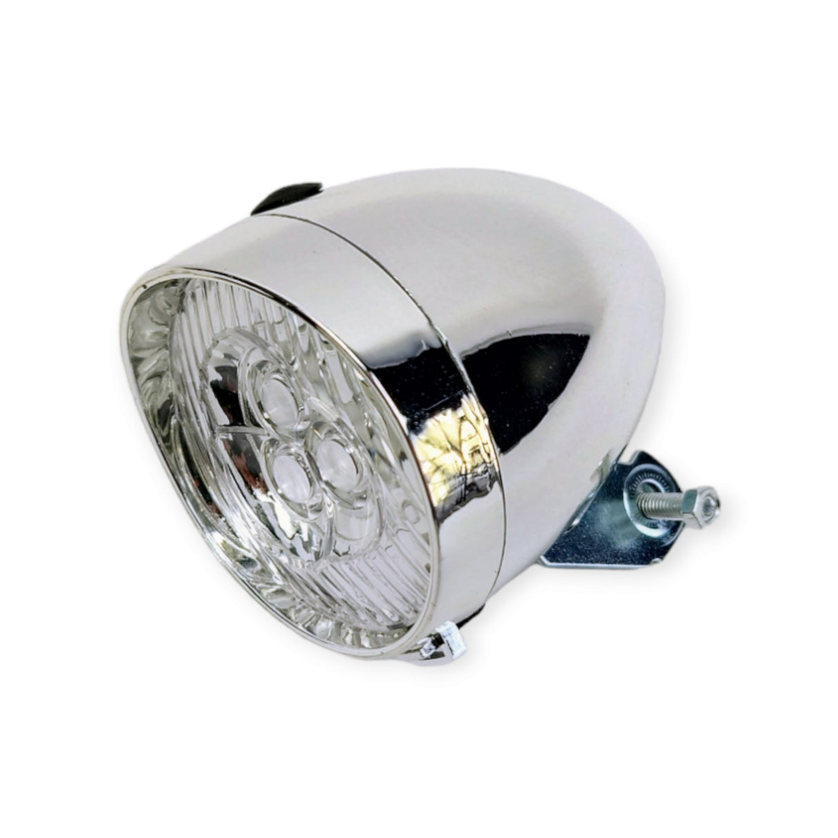 Xtrabike koplamp chroom 3led batterij