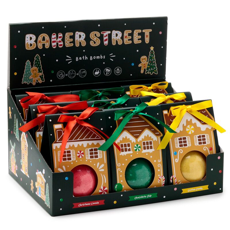 Bruisbal geschenkdoos - kerstmis gemberkoekjes