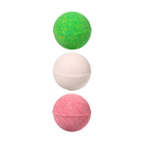 Beauty cadeauset van 3 kerstmis gnoom bruisballen