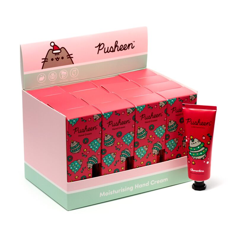 Kerstmis pusheen de kat clementine hydraterende handcreme 75ml