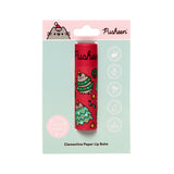 Kerstmis pusheen de kat papier lipbalsem stick