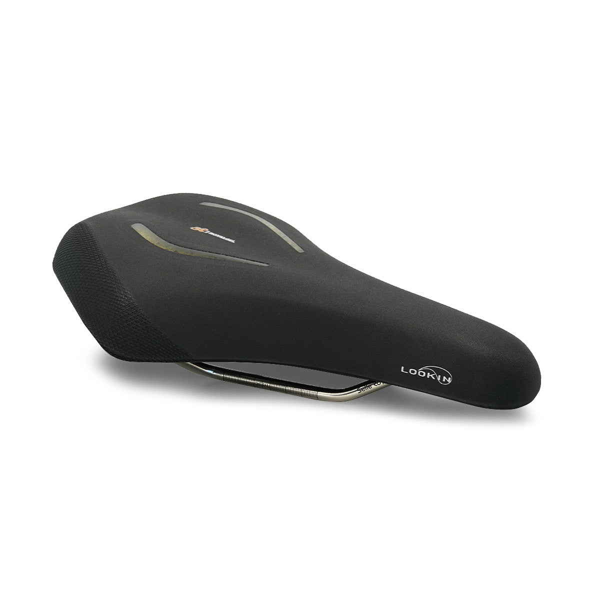 Selle royal zadel lookin evo moderate stracciatella zwart