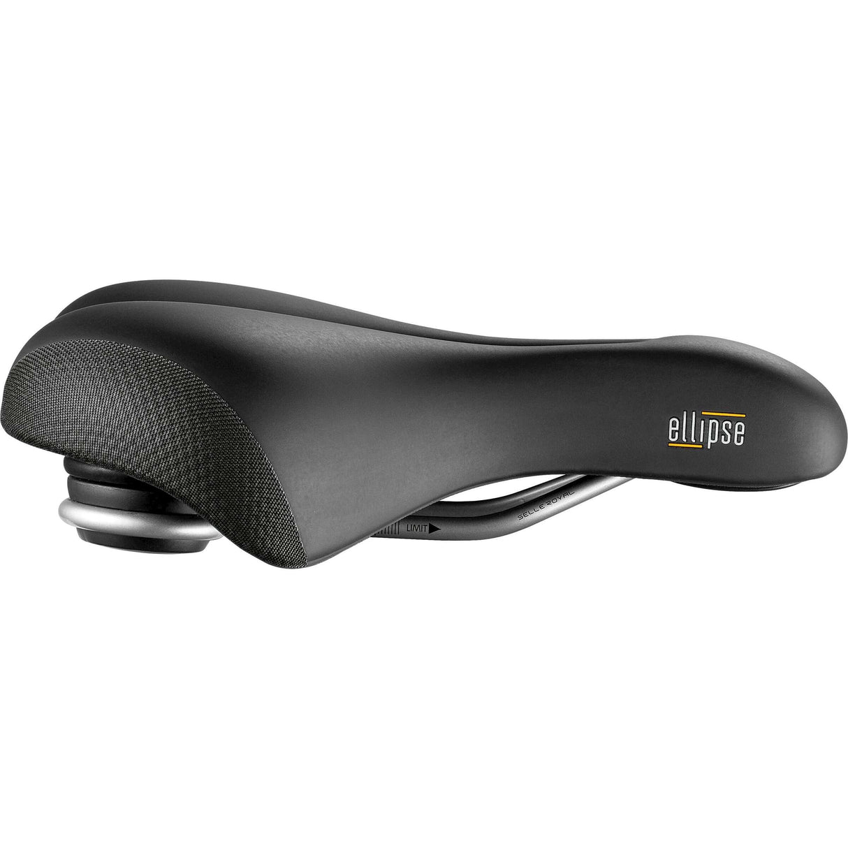 Selle royal zadel ellipse relaxed saddle sel.royal ellipse relaxed unisex black