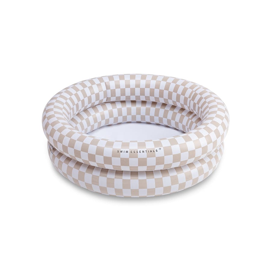 Schaakmat | beige babyzwembad ø 60 cm