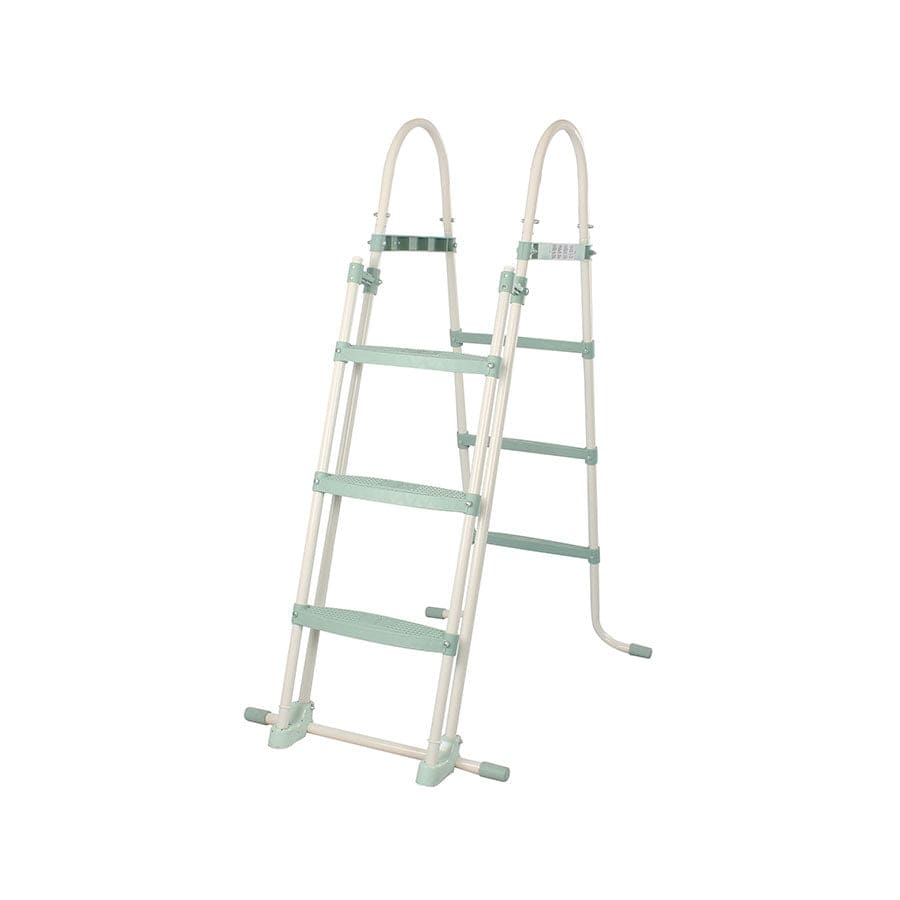 Zwembadtrap kunststof groen 107 cm
