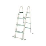 Zwembadtrap kunststof groen 107 cm