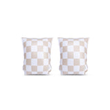 Schaakmat | beige zwembandjes 2-6 jaar