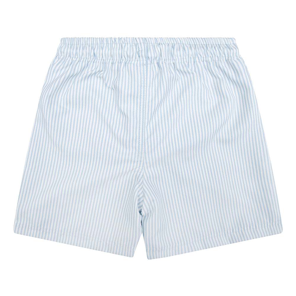 Blue stripes | blauw witte uv zwembroek jongens mannen