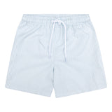 Blue stripes | blauw witte uv zwembroek jongens mannen
