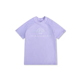 Zuivere tonen | lila uv zwemshirt met korte mouwen