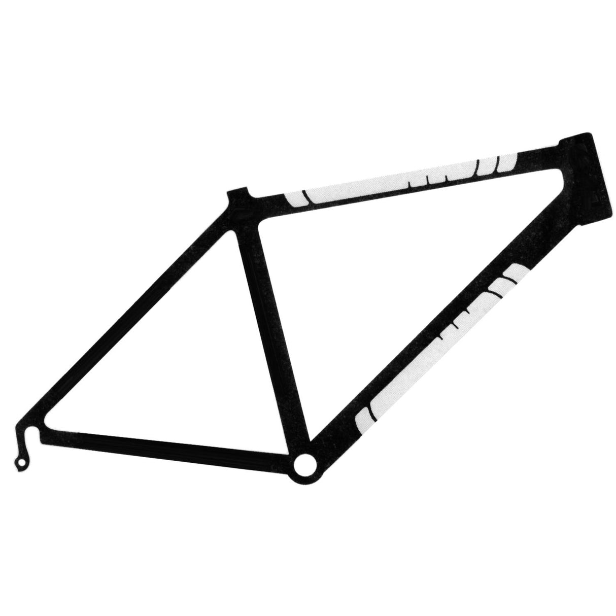 Lizard Skins Lizard skins frame protector beschermer carbon leder large zwart