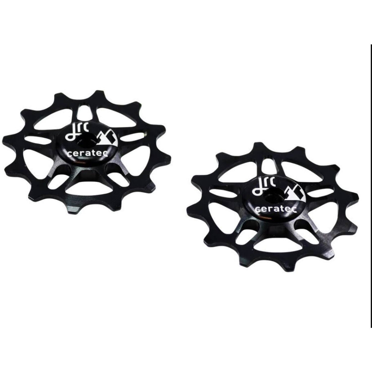 Jrc - keramische derailleur wielset sram force, rood, rival axs 12t zwart