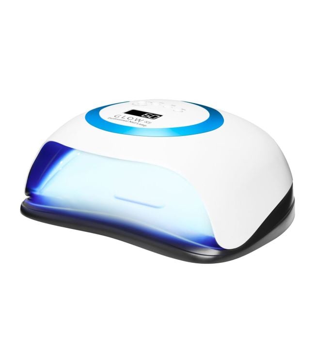 Glow v1 uv led lamp dual 168w wit met metallic blauw