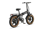 Altec cross fatbike vouwfiets 20 inch 39 cm unisex 7v schijfrem matzwart