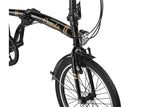 Altec cunda 20 inch 27 cm unisex 3v v-brakes zwart