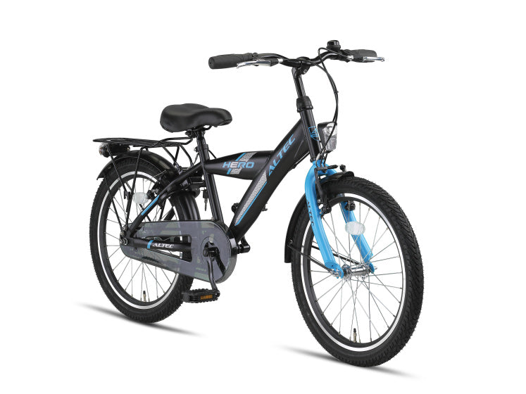 Altec hero 20 inch jongens v-brakes zwart blauw