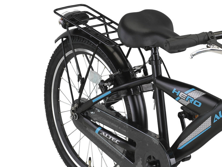 Altec hero 20 inch jongens v-brakes zwart blauw