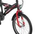 Altec hero 20 inch jongens v-brakes zwart rood