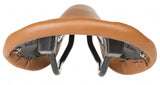 Rivet race zadel unisex imitatie leer bruin
