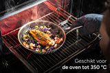 Arbaer 7-delige pannenset inductie met honingraat anti-aanbaklaag