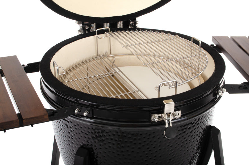 Arbaer Hitteschild 2x Halve Maan voor Kamado Large