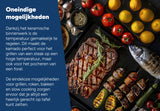 Arbaer Kamado Medium Ø 16 inch met Frame Keramisch Zwart
