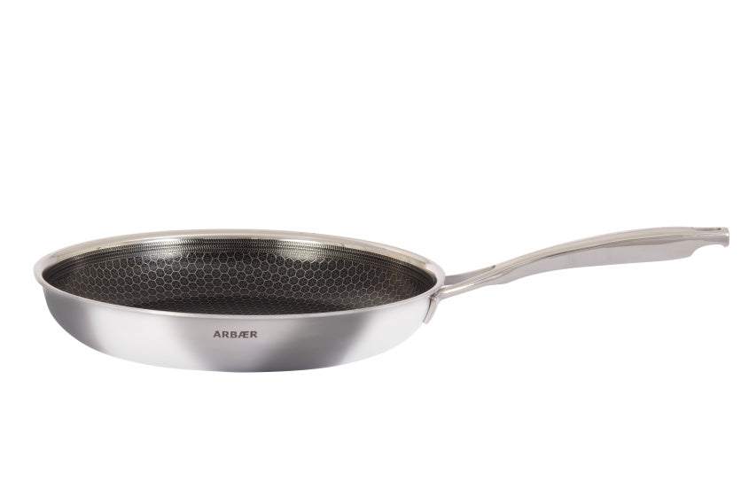 Arbaer koekenpan inductie ø 28 cm met honingraat anti-aanbaklaag