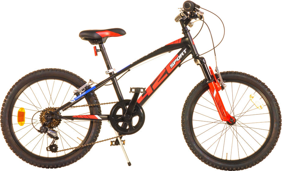Aurelia 420 Sport 20 Inch 27 cm Junior 6V V-Brakes Zwart