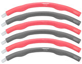 Avento Hoelahoop 100 cm foam zwart rood