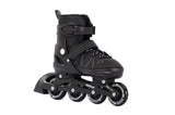 Aventuri verstelbare inline skates semi-softboot zwart maat 34-37 (m)